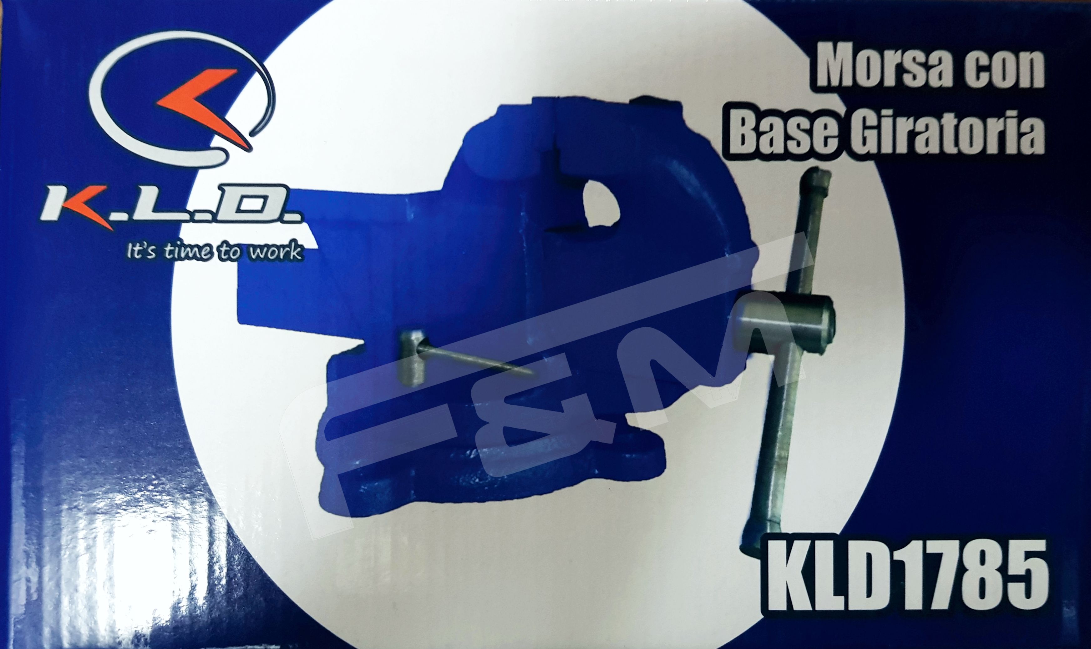 Morsa con Yunque Base Giratoria 75 mm. - 3" - Imagen 2