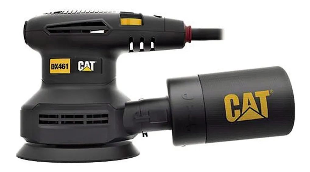 Lijadora Roto Orbital 400 W 125 MM 14000 RPM CATERPILLAR CAT DX461 - Imagen 2