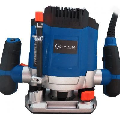 Fresadora Router KLD 1300 W 6 Velocidades Maleta 12 Fresas y Guía