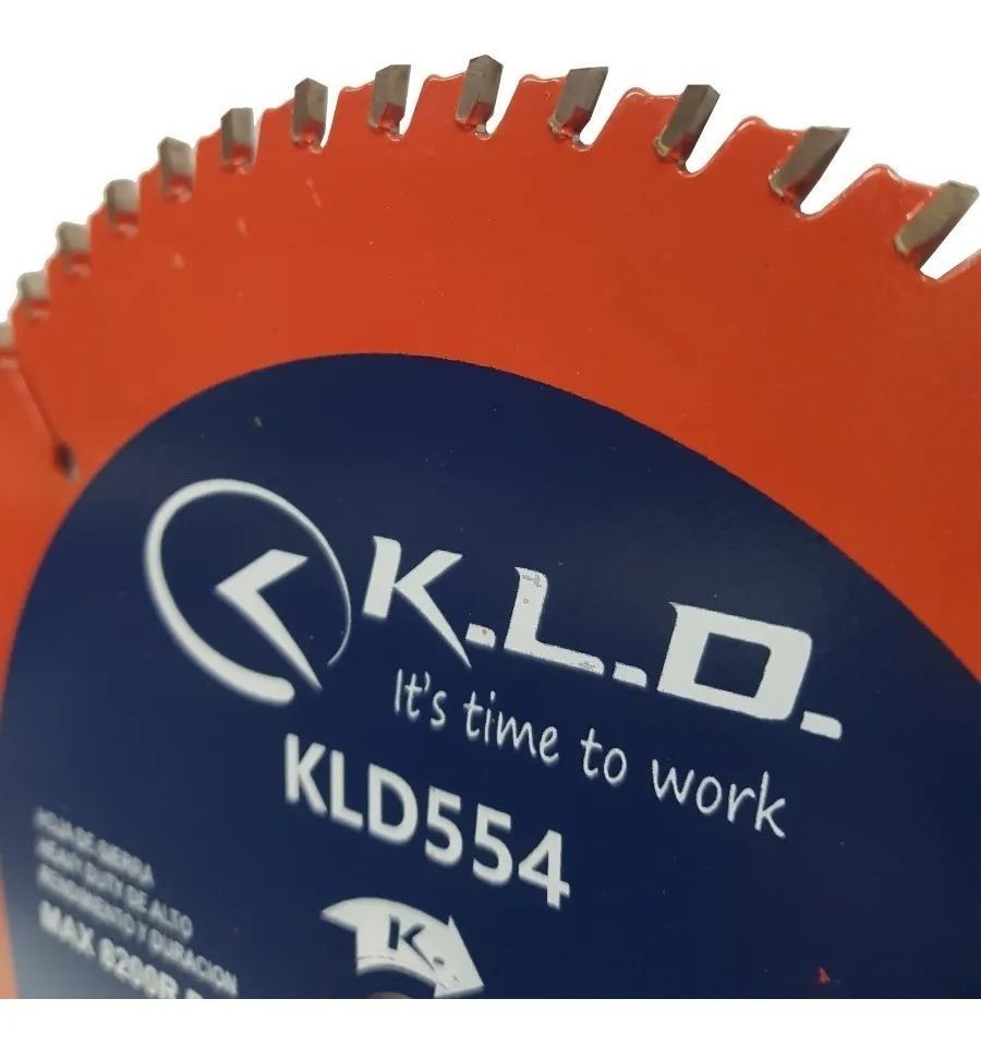 Hoja Disco de Sierra KLD Heavy Duty Madera 184mm 60 Dientes - Imagen 2