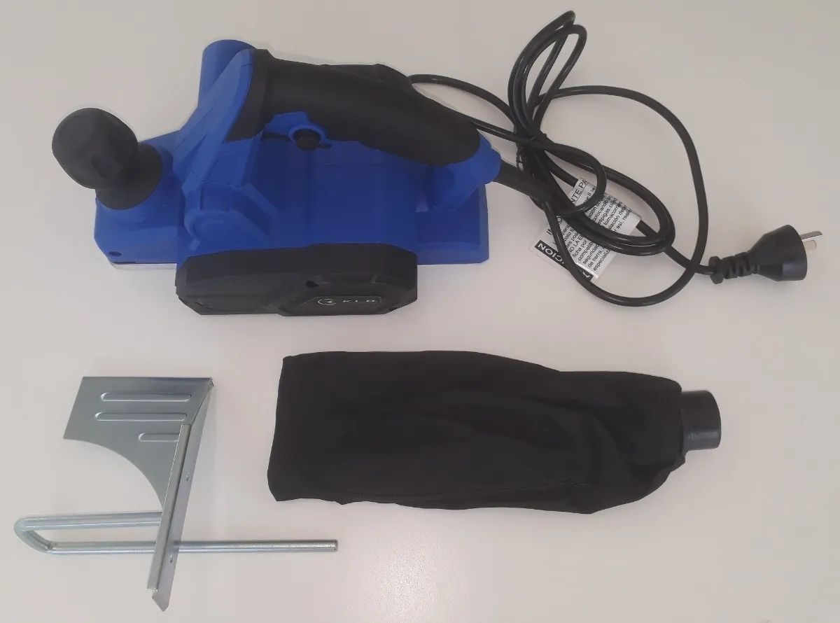 Cepillo Eléctrico Garlopa KLD 800 W 82x2mm con Guía y Bolsa - Imagen 2