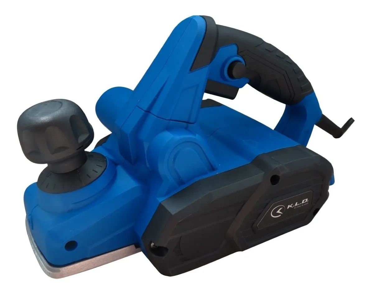Cepillo Eléctrico Garlopa KLD 800 W 82x2mm con Guía y Bolsa