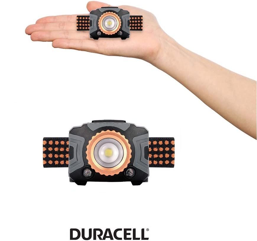 Linterna Led de Cabeza DURACELL con Enfoque 350 Lumenes - Imagen 3