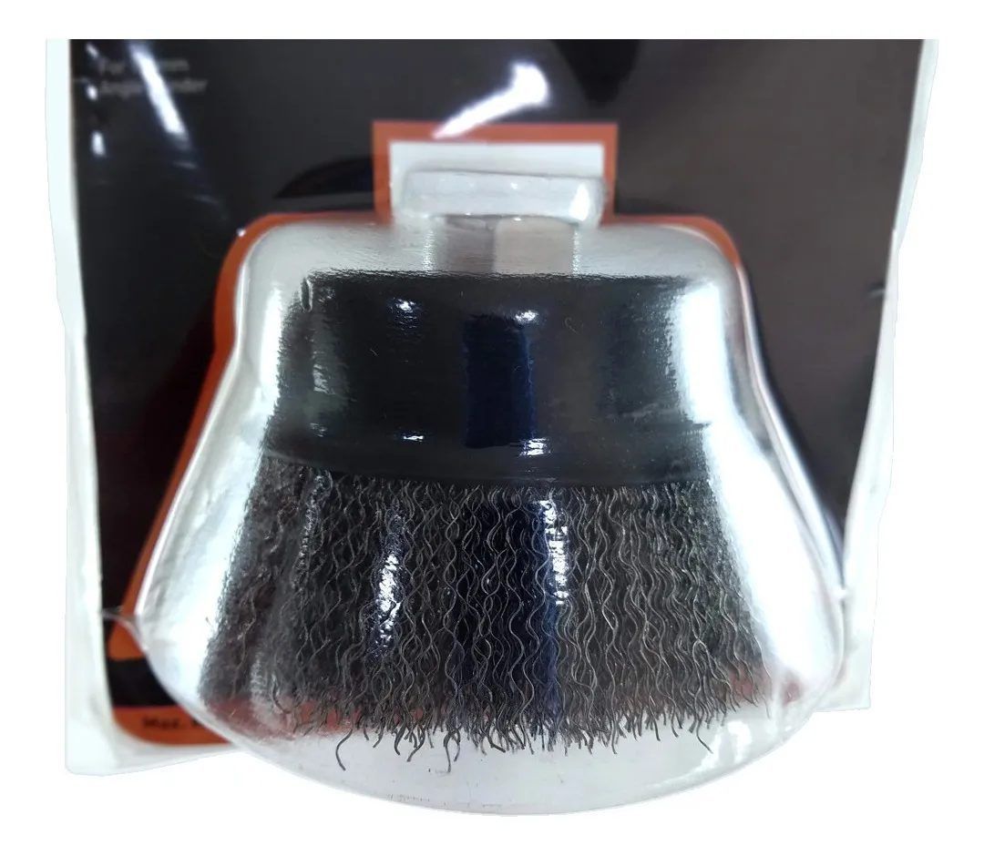 Cepillo Copa Rizado BLACK + DECKER p/Amoladora M14 100 mm. - Imagen 2