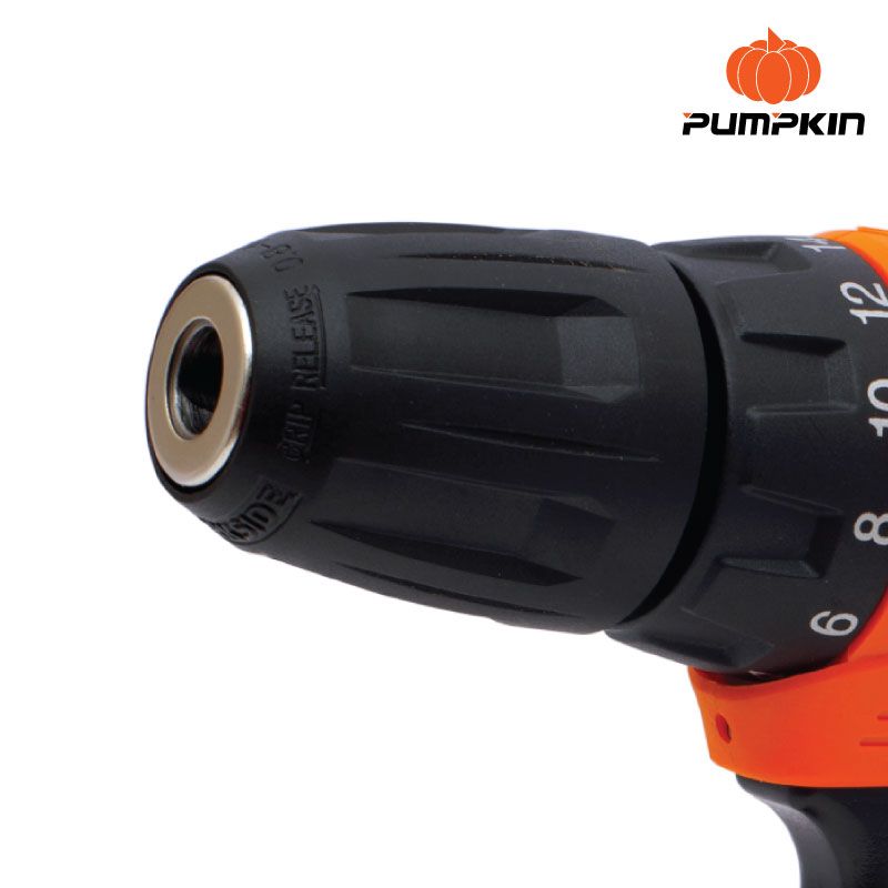 Taladro Atornillador PUMPKIN 12 V Velocidad Variable con Maleta - Imagen 2
