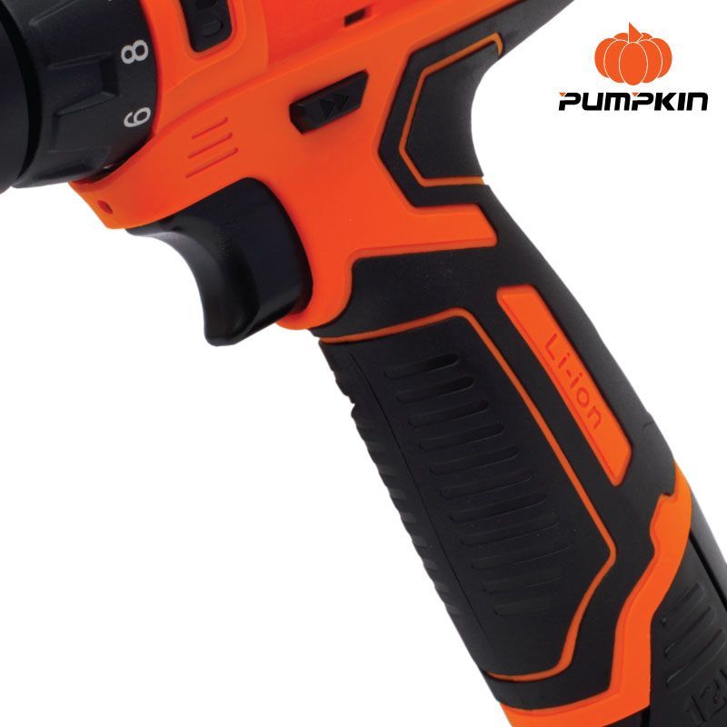 Taladro Atornillador PUMPKIN 12 V Velocidad Variable con Maleta - Imagen 3