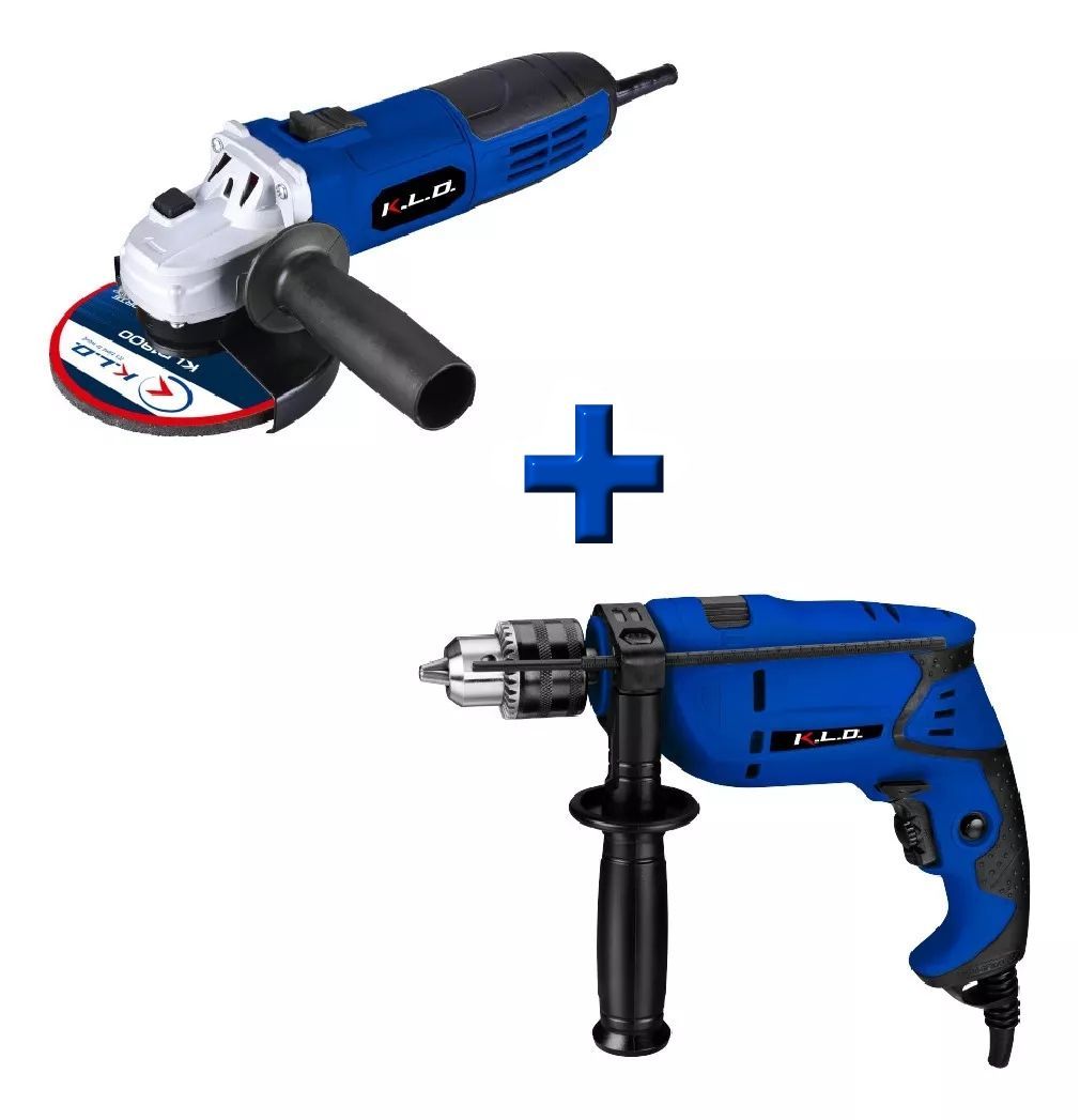 Combo KLD Amoladora Angular 720 W + Taladro Percutor 700 W