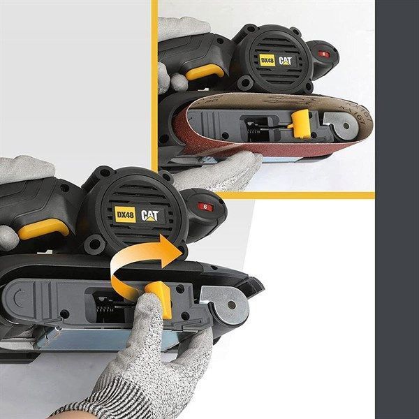 Lijadora De Banda CAT DX48 950w Velocidad Variable - Imagen 6