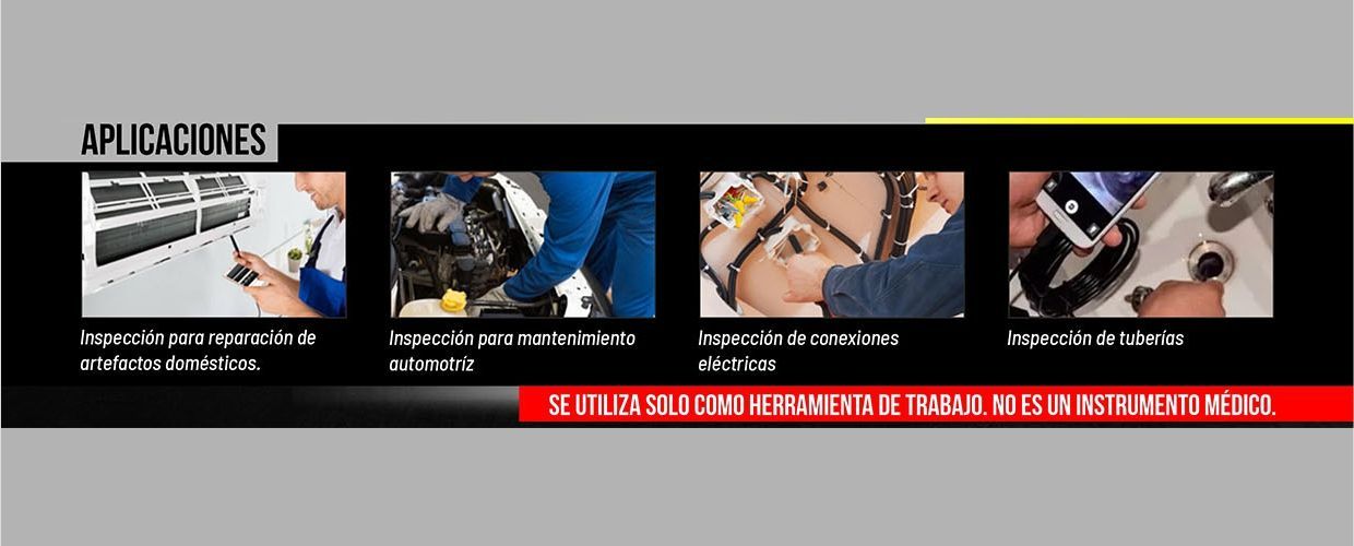 Cámara para Inspección Endoscópica CROSSMASTER 8mm - 5 metros - Imagen 4