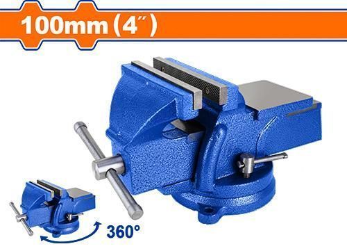 Morsa de Mesa WADFOW Base Giratoria 4"