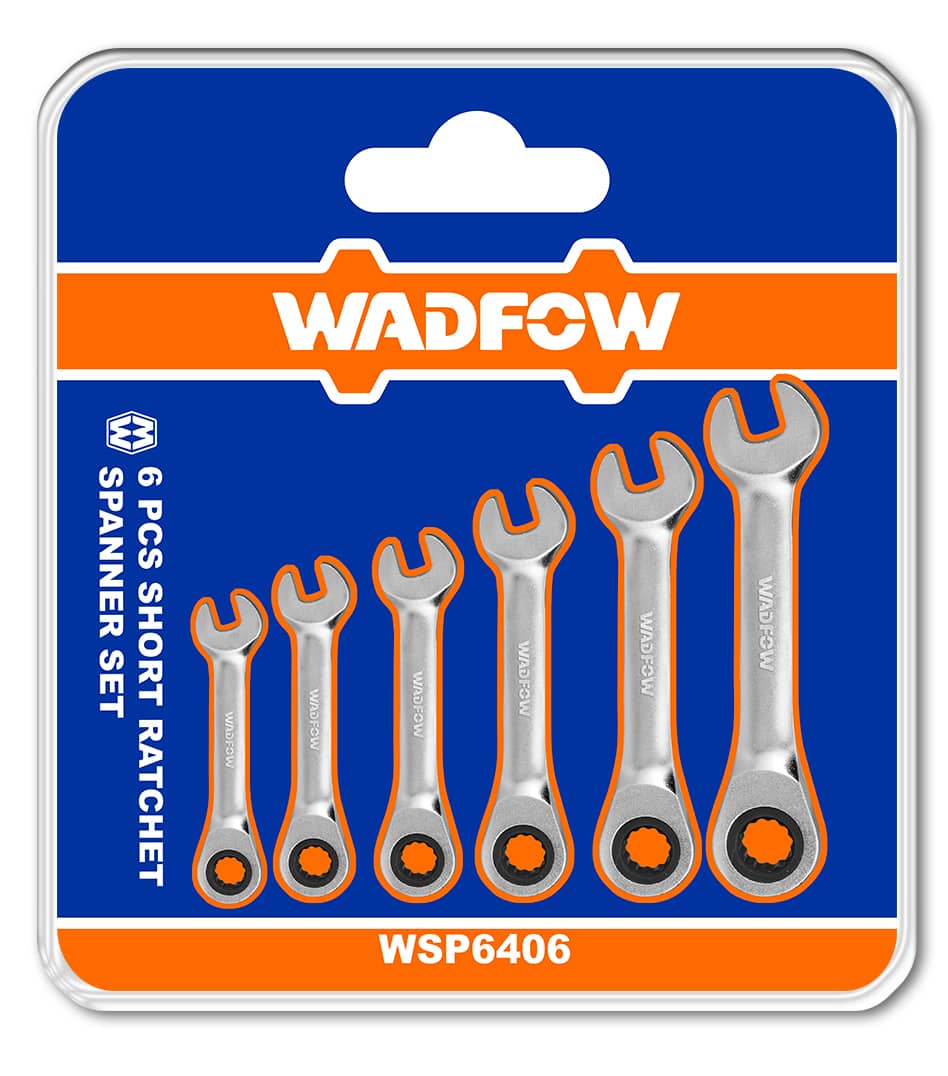 Set Llaves Combinadas Con Crique WADFOW 6 Piezas - Imagen 2
