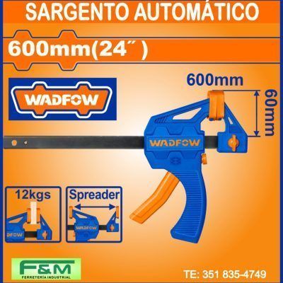 Sargento Automático WADFOW 24 Pulgadas
