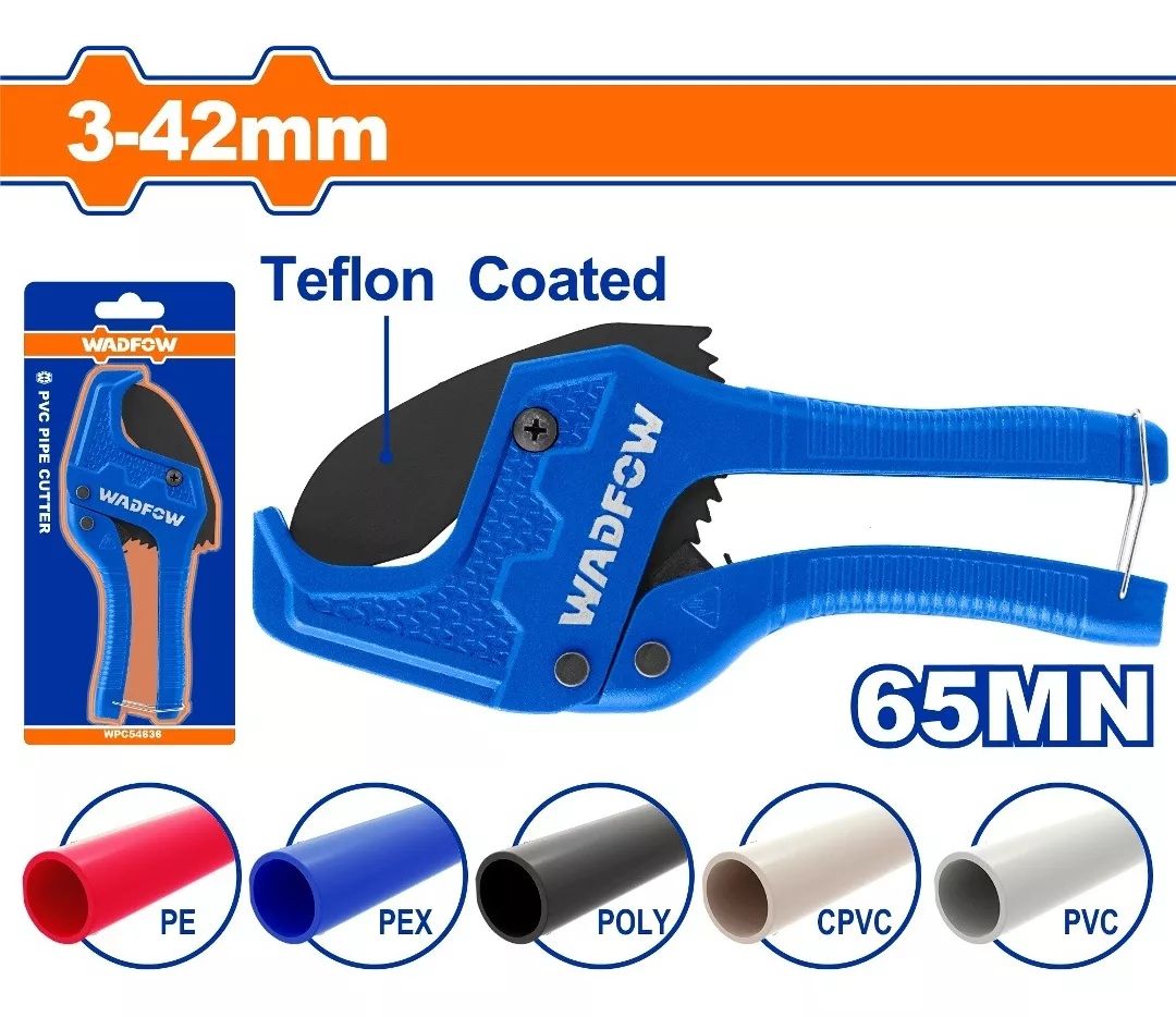 Tijera Corta Caño PVC PP PU PE Tuberías WADFOW