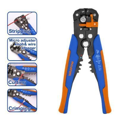 Pelacable Automático  - Crimpeadora WADFOW 8.1/4" - 3 en 1