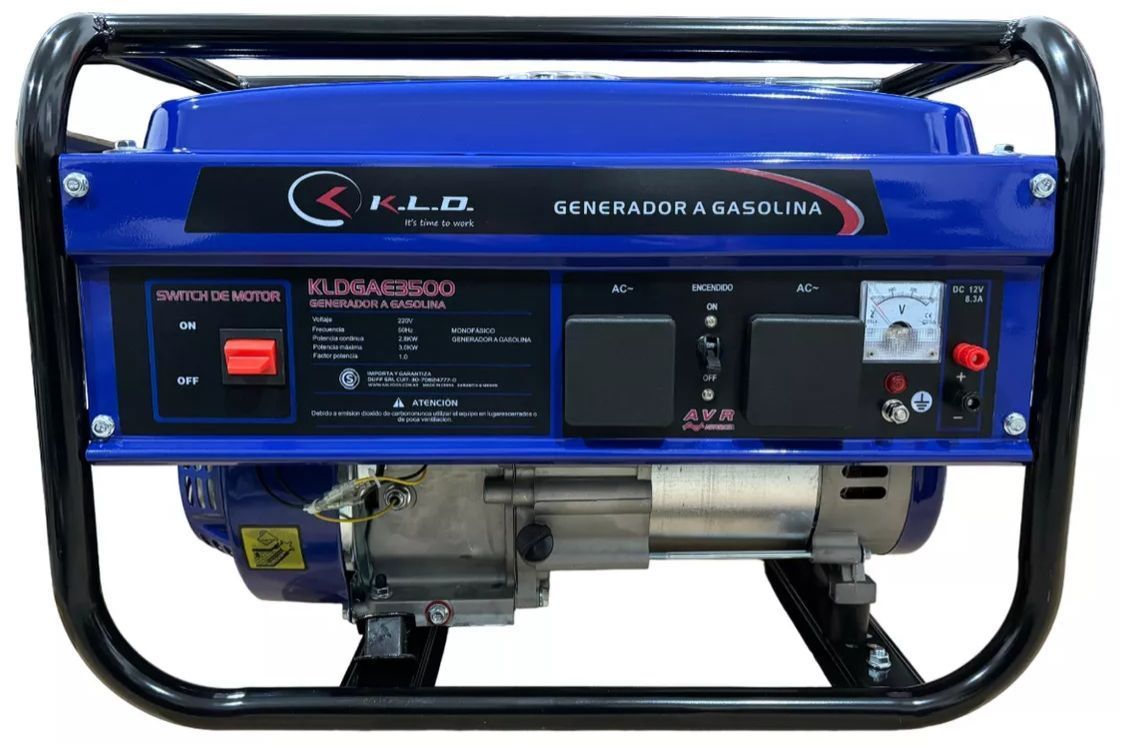 Generador portátil Monofásico KLD 7 HP 3000W - Imagen 3