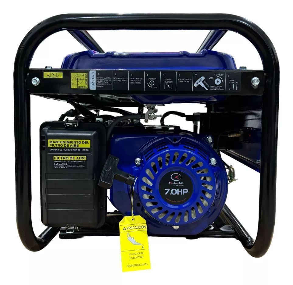 Generador portátil Monofásico KLD 7 HP 3000W - Imagen 4