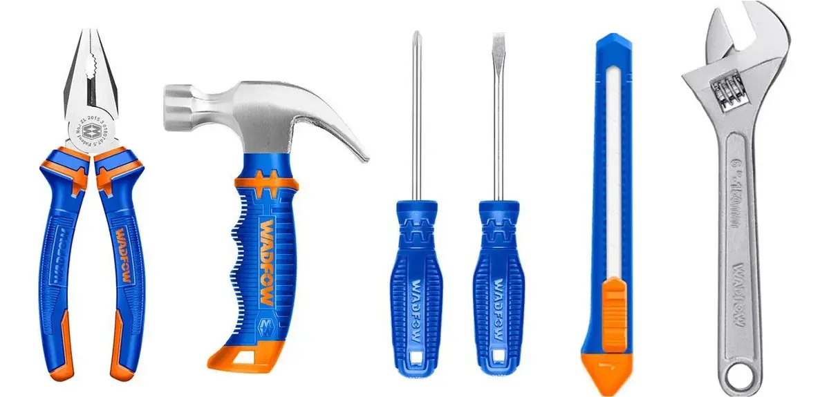 Taladro Atornillador Percutor Inalámbrico 20V Brushless WADFOW + Herramientas - Imagen 2
