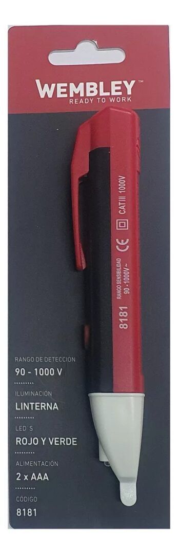 Buscapolo Inductivo WEMBLEY®Detector De Voltaje Sin Contacto - Imagen 6