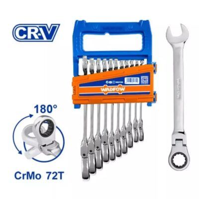 Jgo. de Llaves Combinadas Flexibles con Crique WADFOW