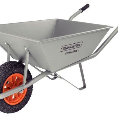 Carretilla de mano Extraforte TRAMONTINA con Caja Reforzada Metálica