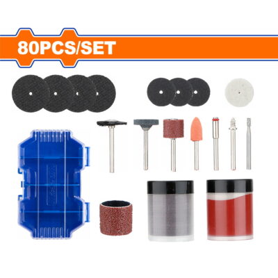 Juego de Accesorios WADFOW 80 Pzs. para Minitorno