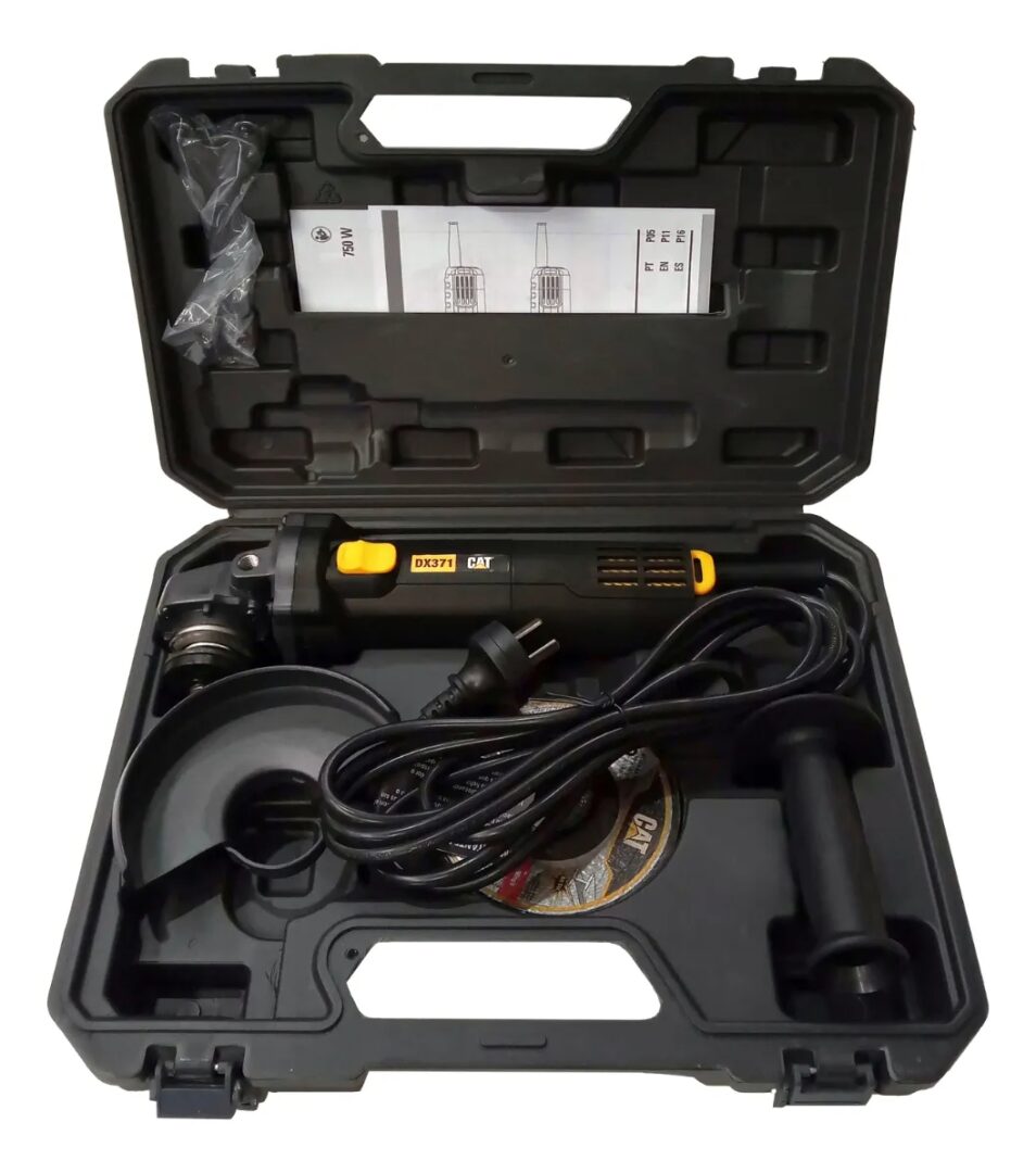 Amoladora CAT 4.1/2" (115 MM) 750W c/Discos y Maletín - Imagen 2