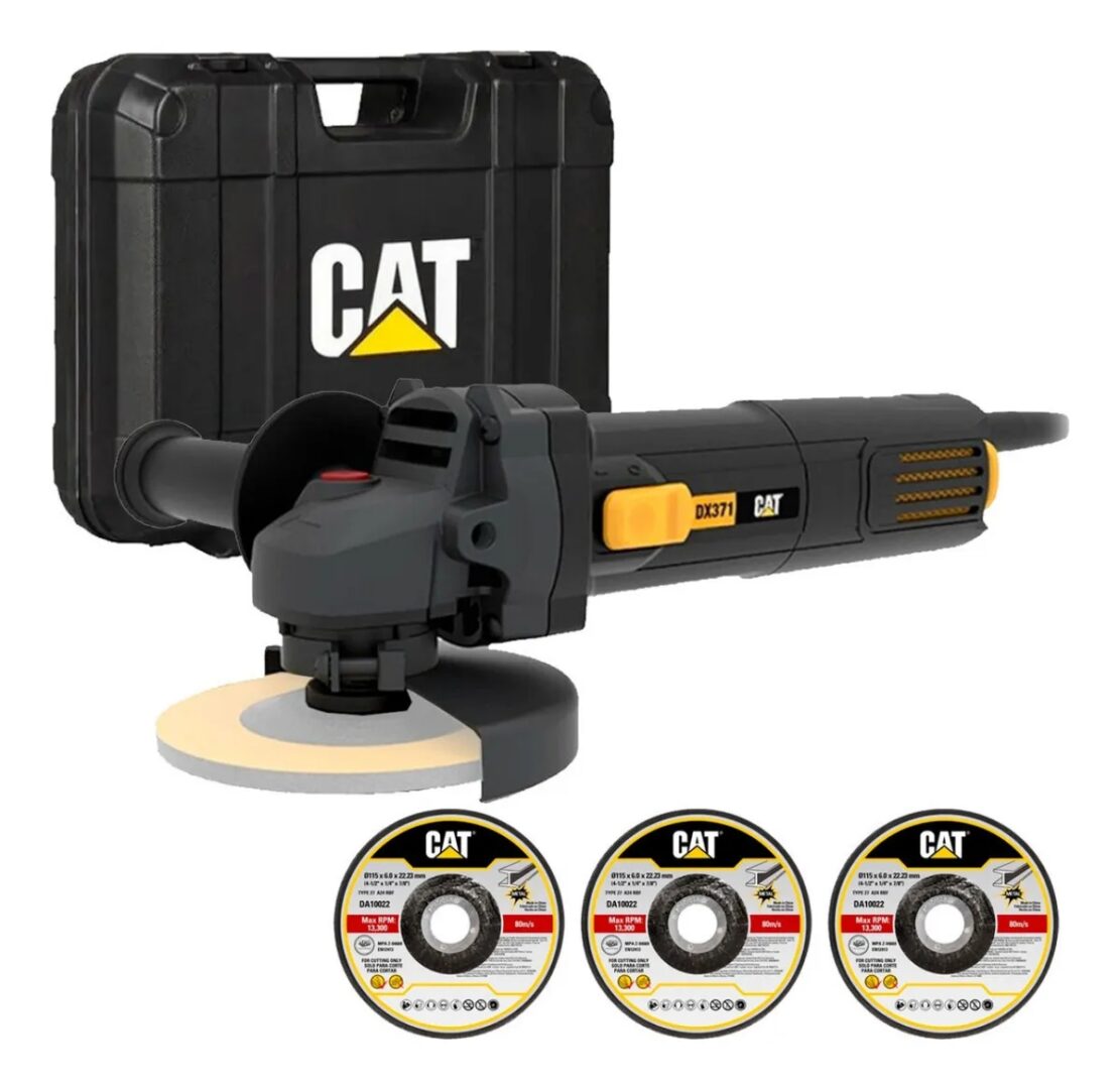 Amoladora CAT 4.1/2" (115 MM) 750W c/Discos y Maletín