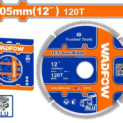 Disco de Sierra TCT WADFOW para Aluminio 12" (305 mm)