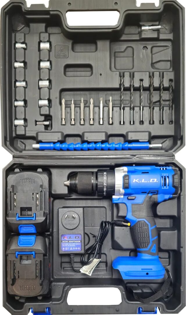 Taladro Atornillador Percutor KLD 20 V + Accesorios - Imagen 2