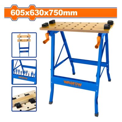 Mesa De Trabajo Plegable WADFOW 60x63x75cm 100kg