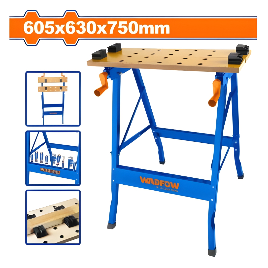 Mesa De Trabajo Plegable WADFOW 60x63x75cm 100kg