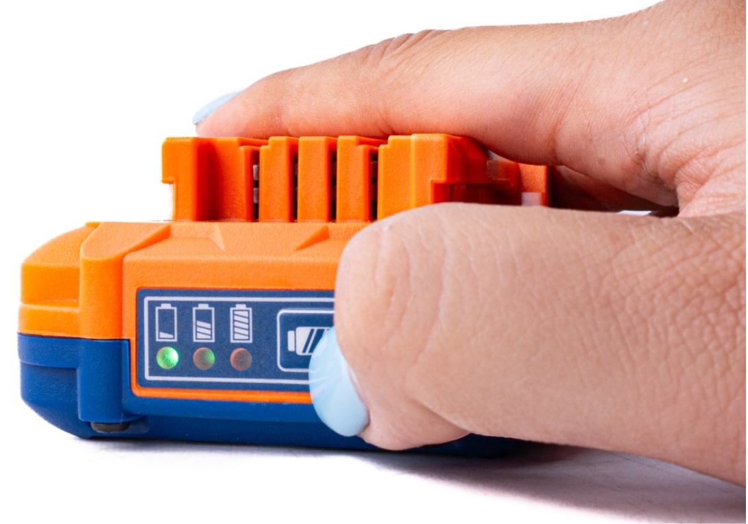 Batería de Litio WADFOW 20 V 2.0Ah con Indicador de Carga - Imagen 3