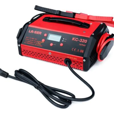 Cargador Arrancador Batería 200 Amp 12v 24v Compacto LA-SER