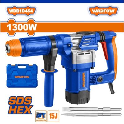 Martillo Demoledor WADFOW 1300 W
