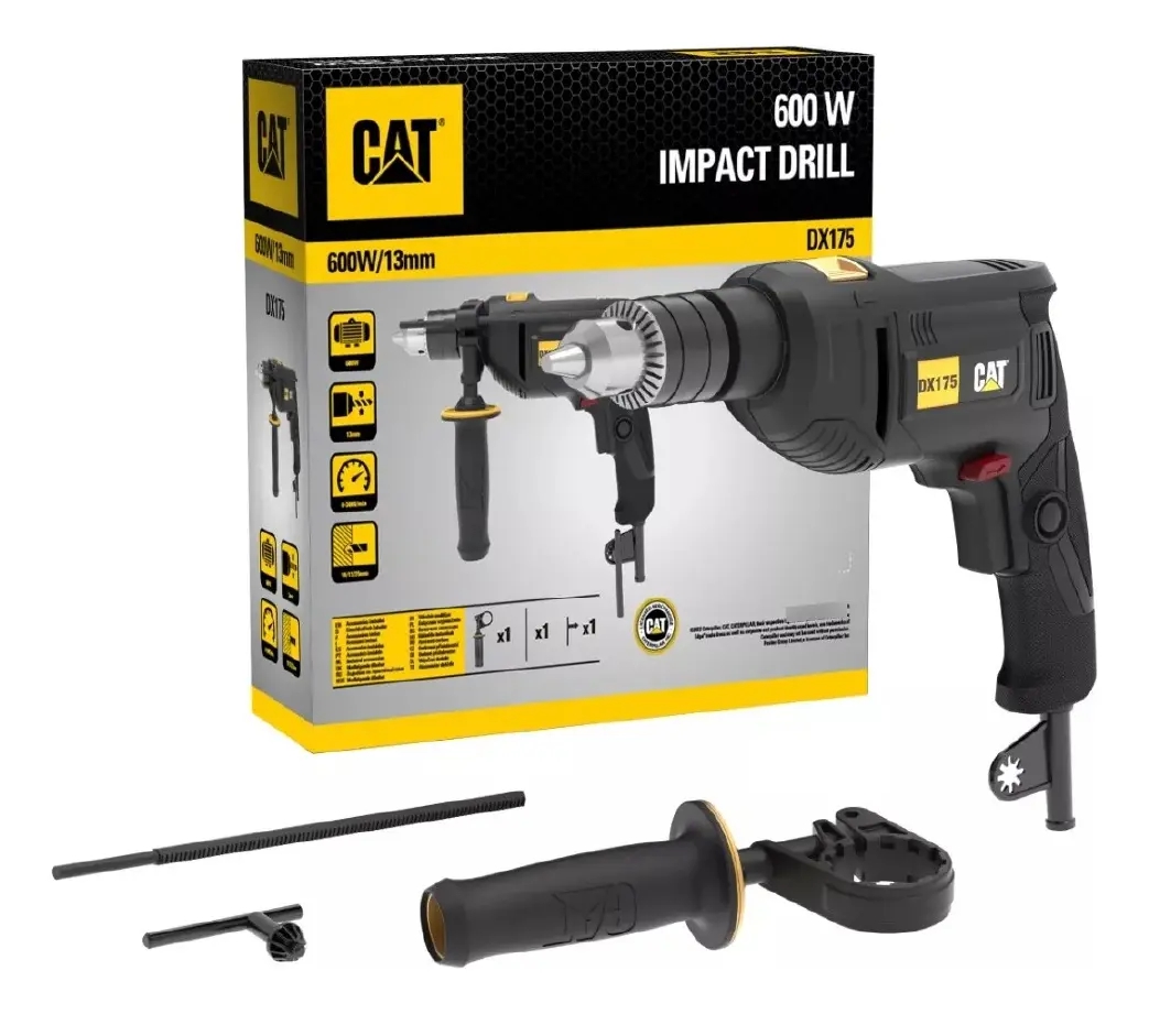 Taladro Percutor CAT 300 W - 13 mm - Imagen 2