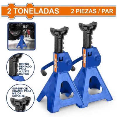 Soporte Caballete para Autos WADFOW 2 Tn